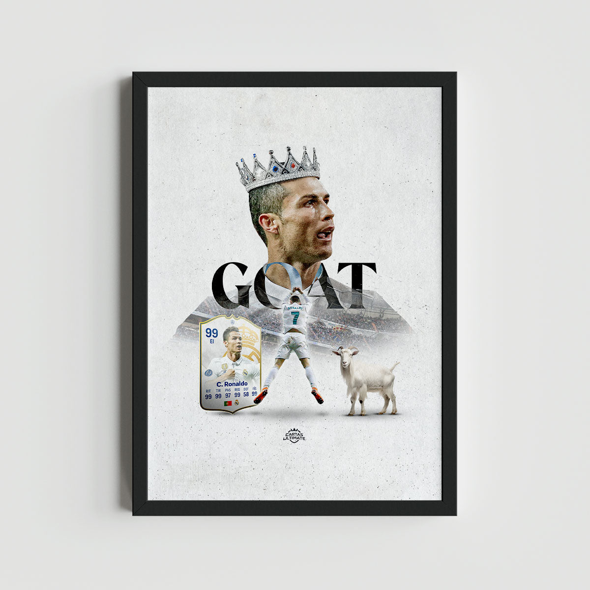 Cuadro - Cristiano Ronaldo GOAT