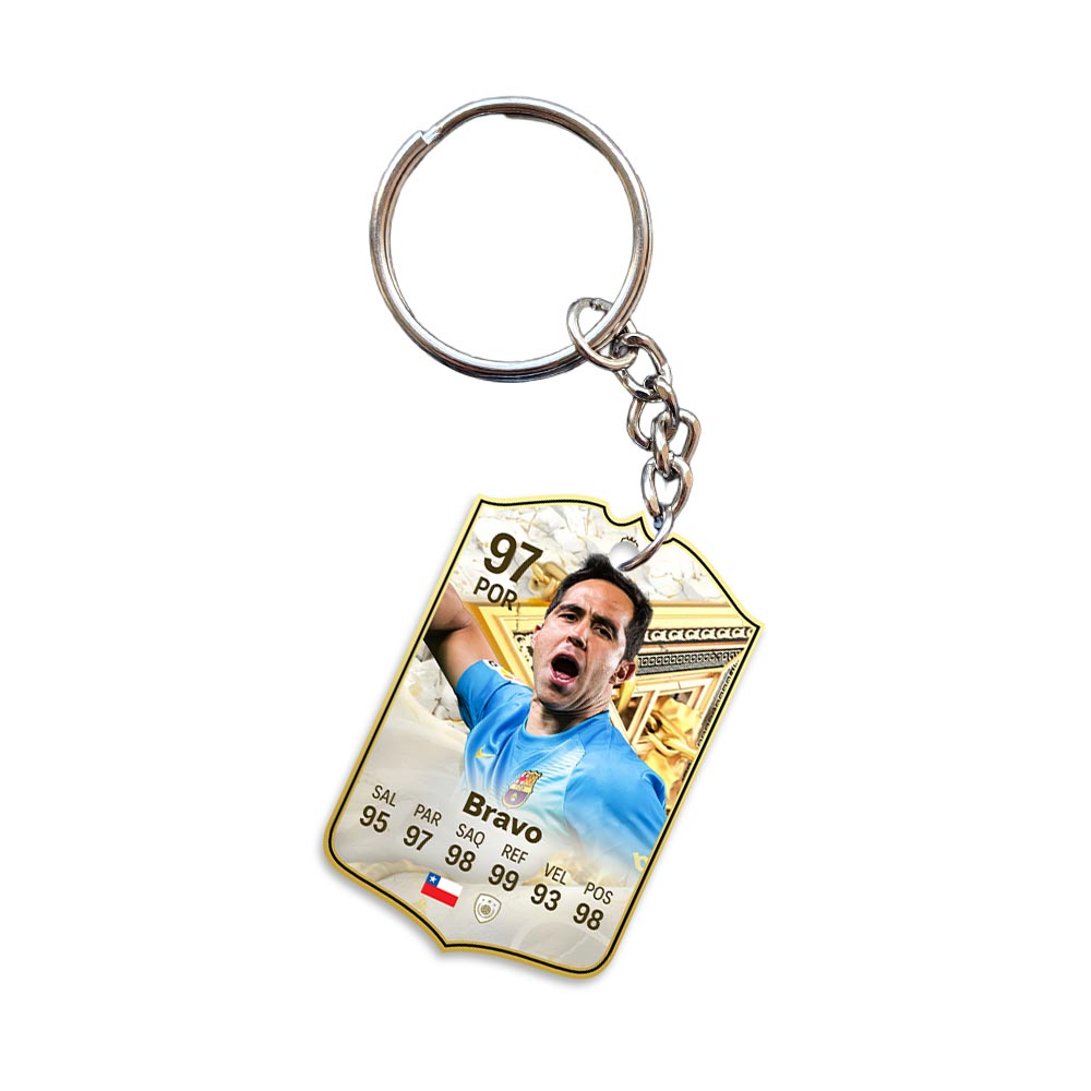 Claudio Bravo FIFA letter keychain Icon