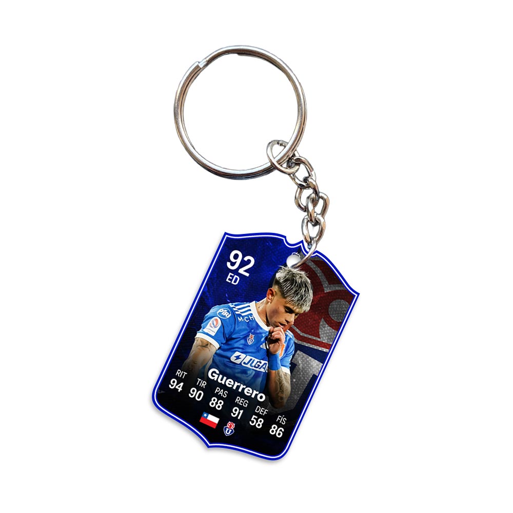 Llavero carta de FIFA de Maxi Guerrero