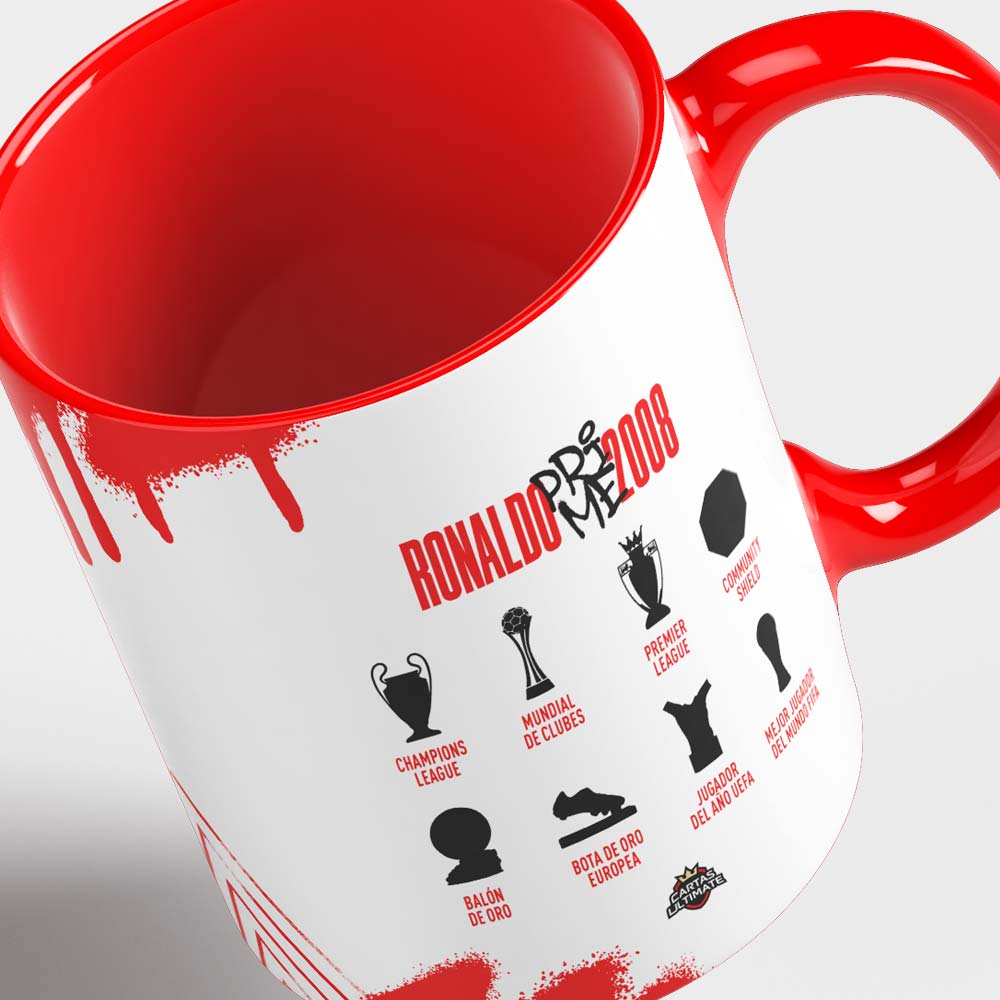 Cristiano Ronaldo Mug - Prime 2008