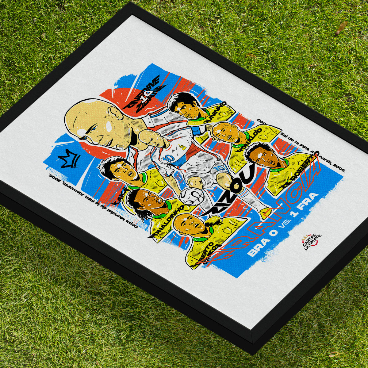 Table - Zinedine Zidane vs. Brazil