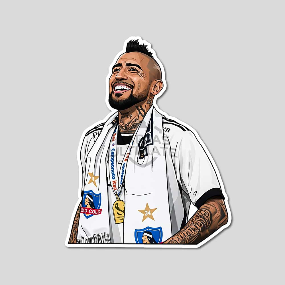 Sticker Arturo Vidal Colo-Colo