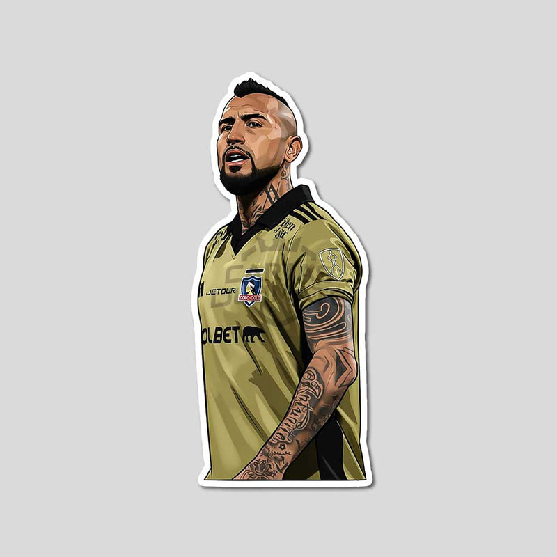 Sticker Arturo Vidal Colo-Colo