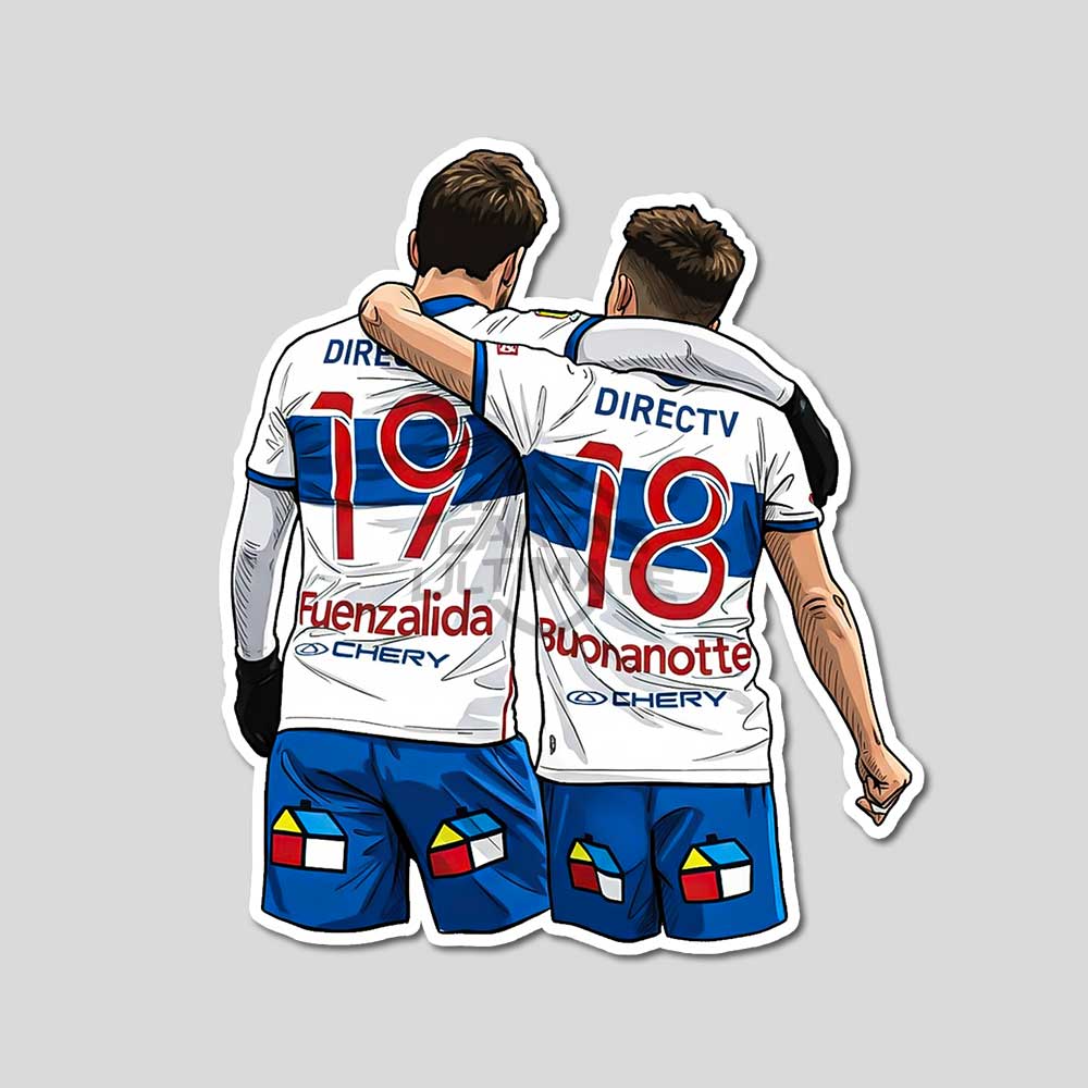 Sticker Chapa Fuenzalida y Buonanotte – Cartas Ultimate