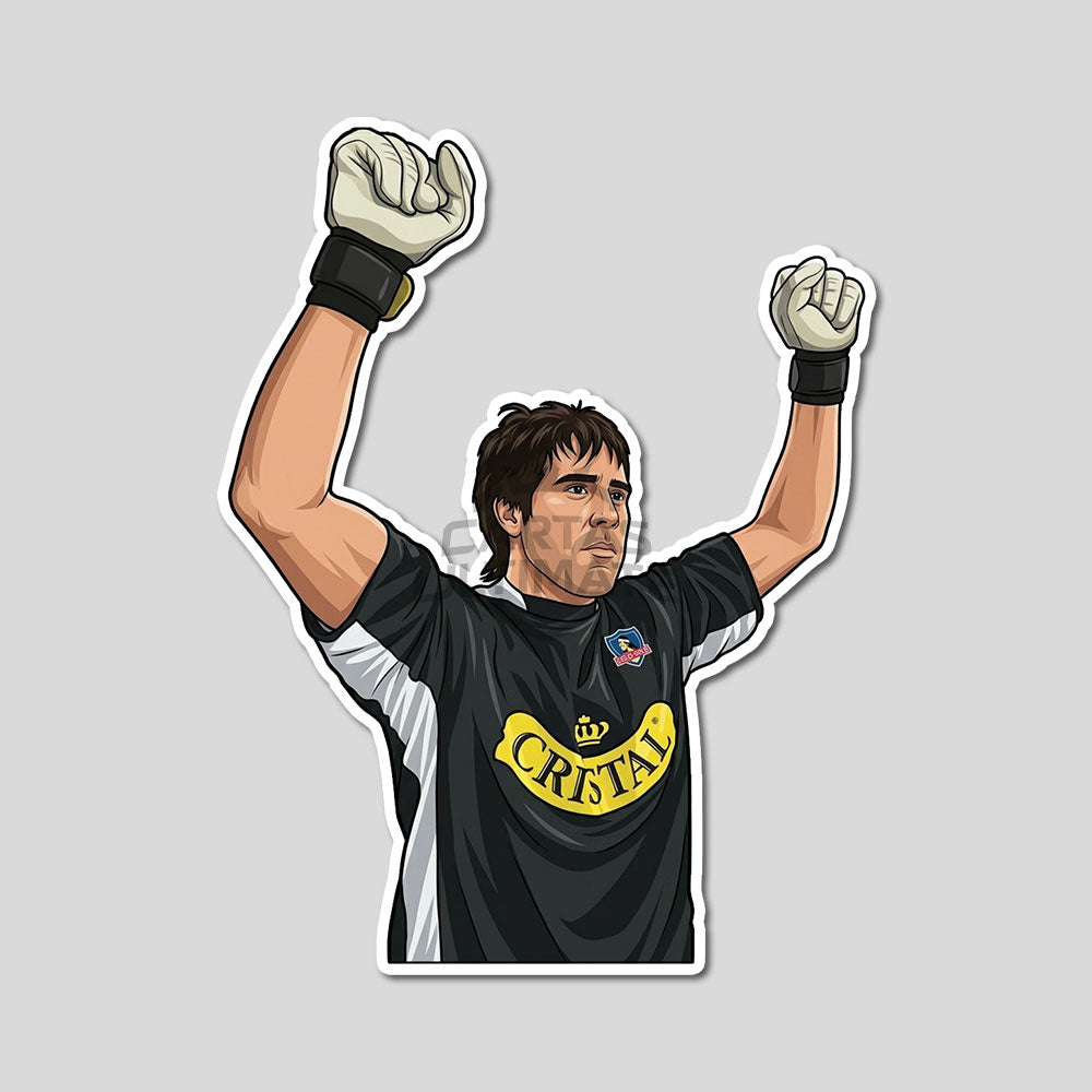Sticker Claudio Bravo Colo Colo