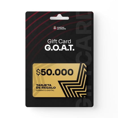 Tarjeta de regalo digital