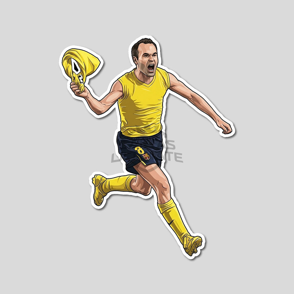 Sticker Andrés Iniesta