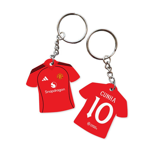 Llavero camiseta de Cunha Manchester