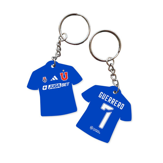 Maxi Guerrero T-shirt-shaped keychain