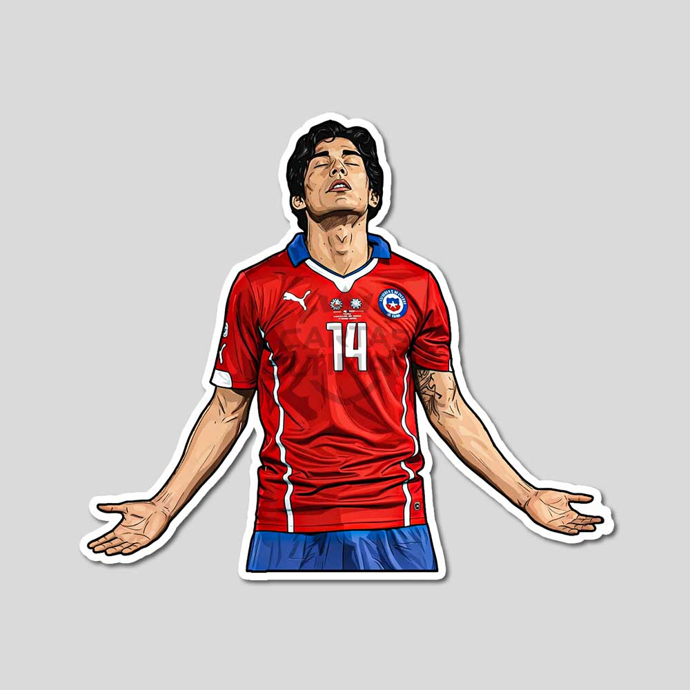 Sticker Matías Fernández Chile