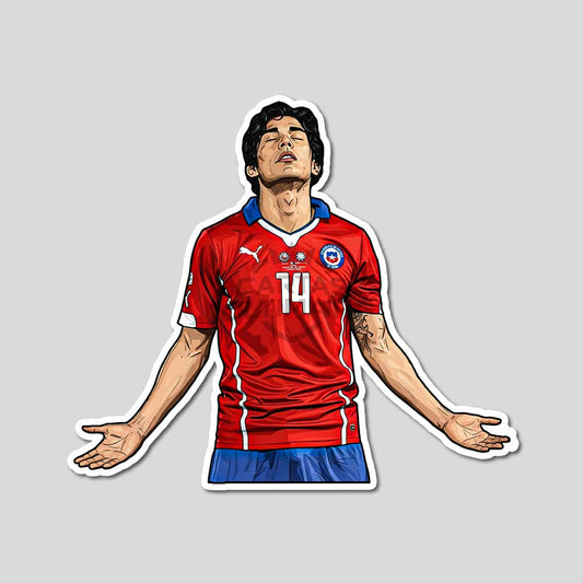 Sticker Matías Fernández Chile