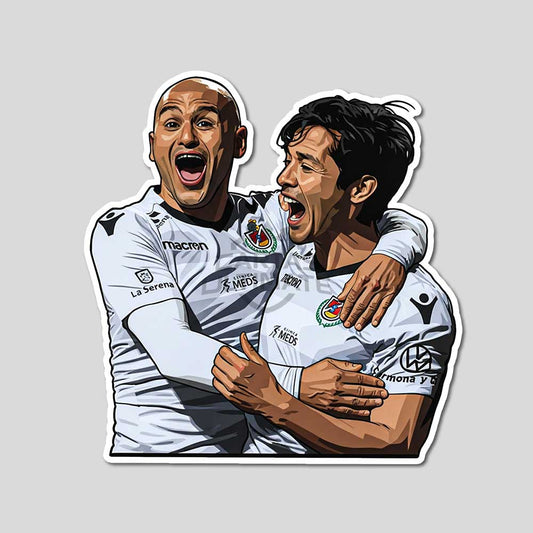 Sticker Matias Fernández y Chupete (La Serena)