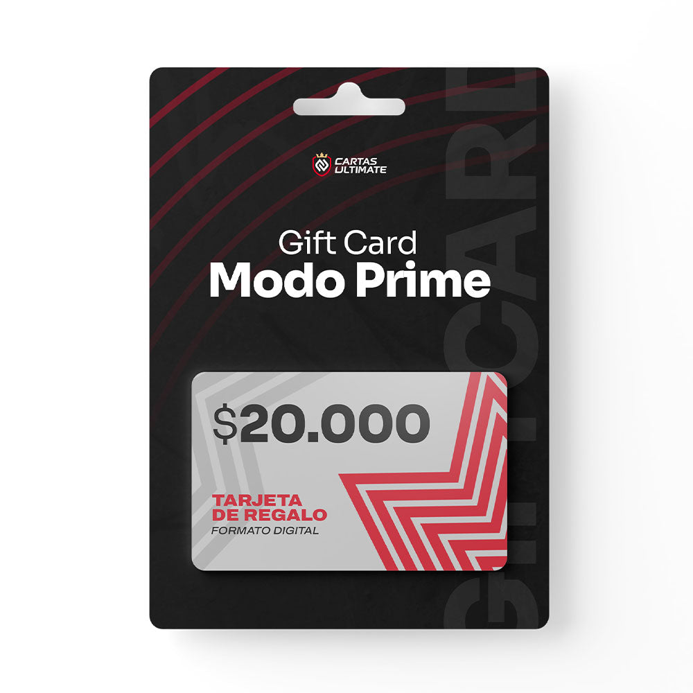 Tarjeta de regalo digital