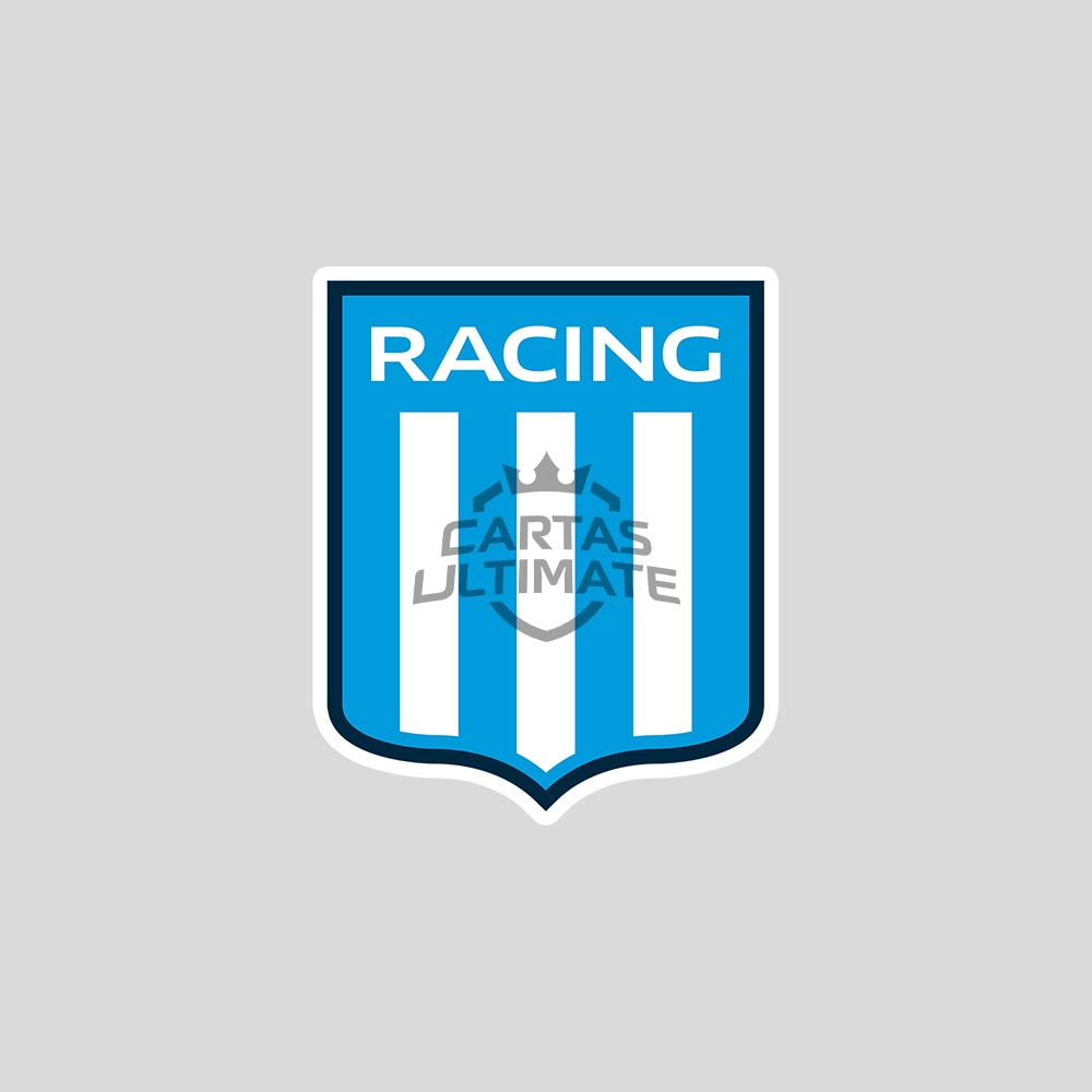 Sticker escudo Racing