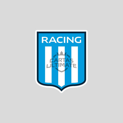 Sticker escudo Racing