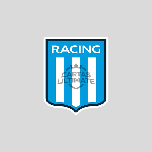 Sticker escudo Racing