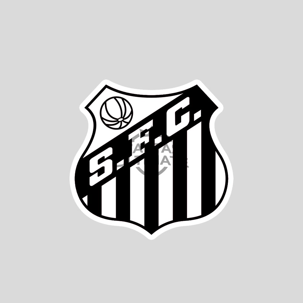 Sticker escudo Santos