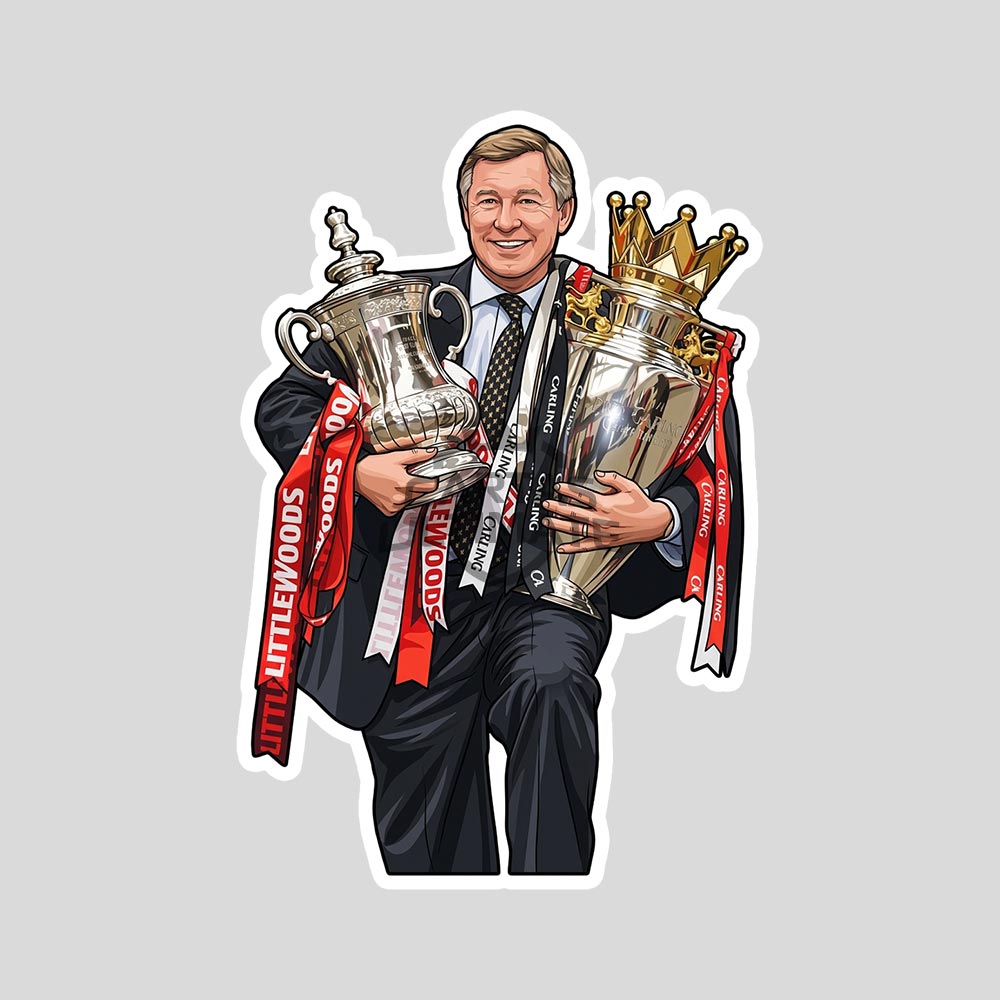 Sticker Alex Ferguson (Manchester United)