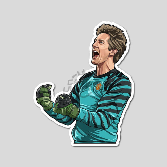 Sticker Edwin Van der Sar
