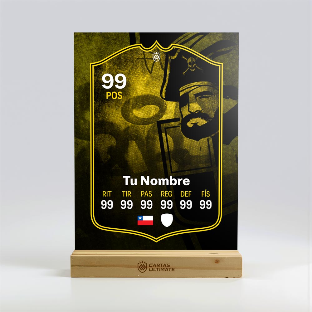 FC26 - Coquimbo Unido (Acrílico con base de madera)