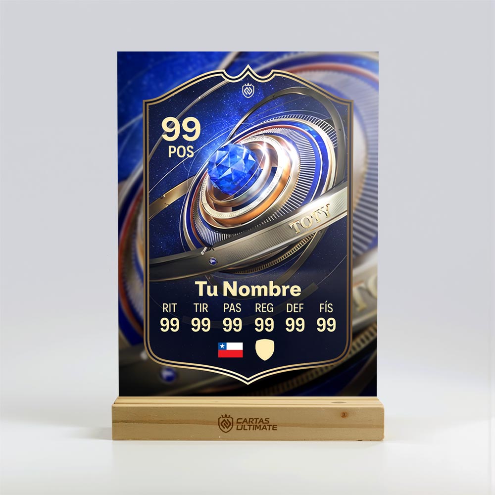 FC26 - TOTY (Acrílico con base de madera)