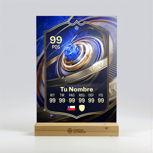 FC26 - TOTY (Acrílico con base de madera)