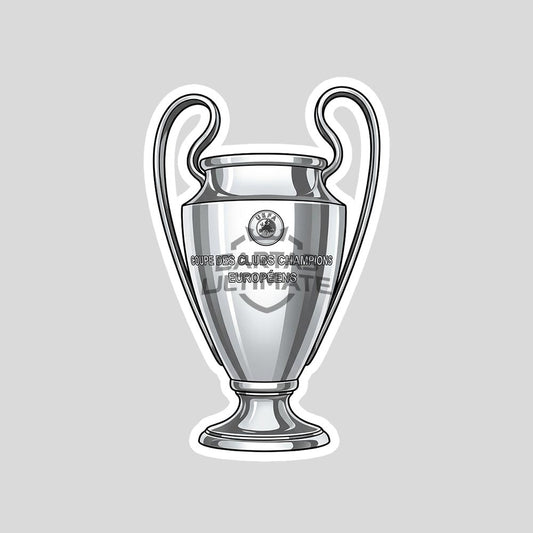 Sticker trofeo Champions League