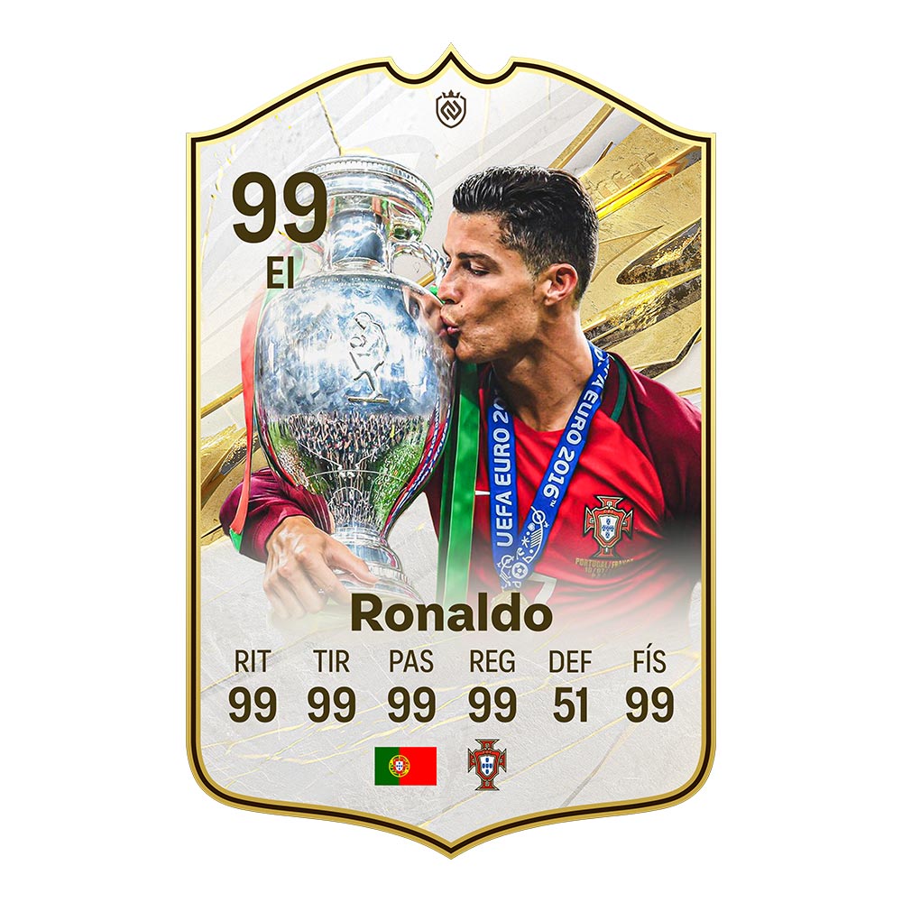 C. Ronaldo Portugal - Pack of 3 cards 