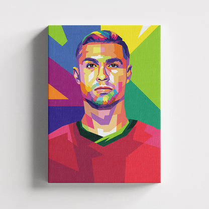 Cuadro en tela PVC - Cristiano Ronaldo