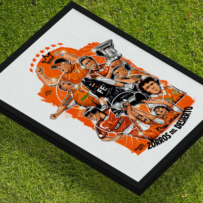 Cuadro - Cobreloa "Zorros del Desierto"