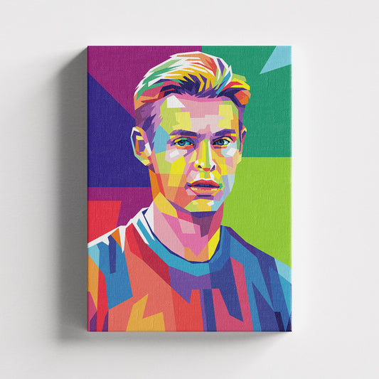 Cuadro en tela PVC - Frenkie de Jong