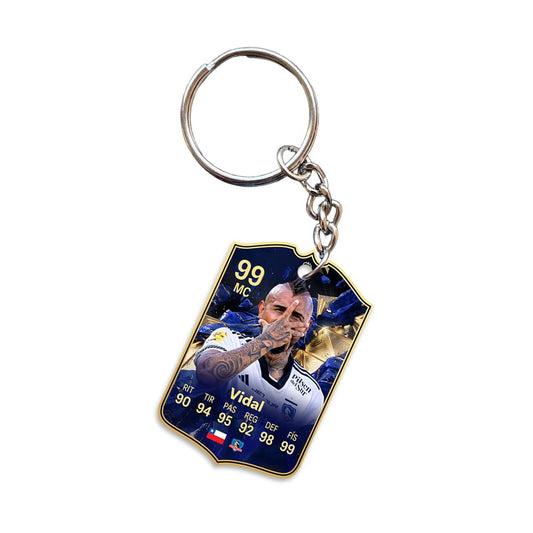 Arturo Vidal TOTY FIFA card keychain