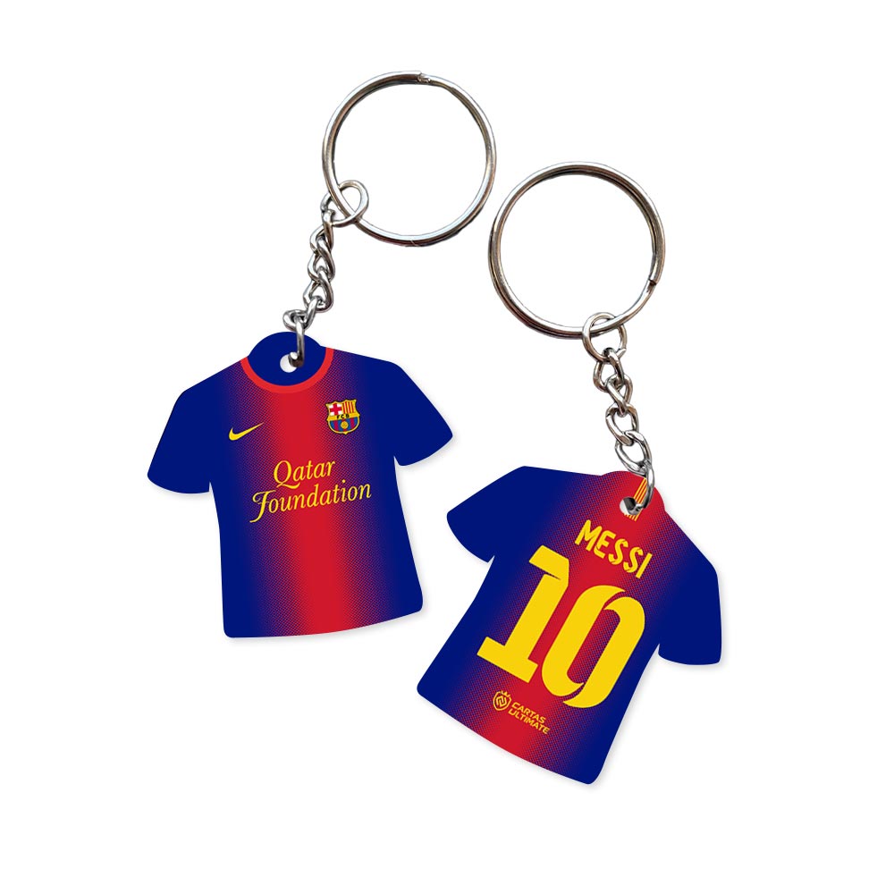 Llavero camiseta de Messi Barcelona