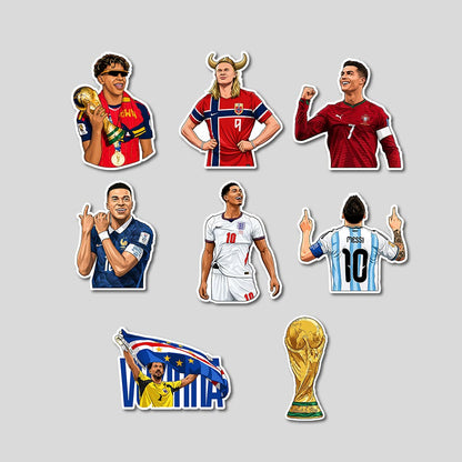 Pack de 8 Stickers Mundial 2026