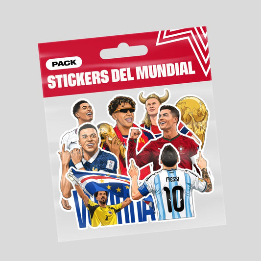Pack de 8 Stickers Mundial 2026
