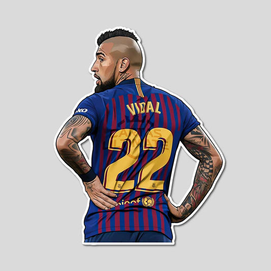 Sticker Arturo Vidal Barcelona