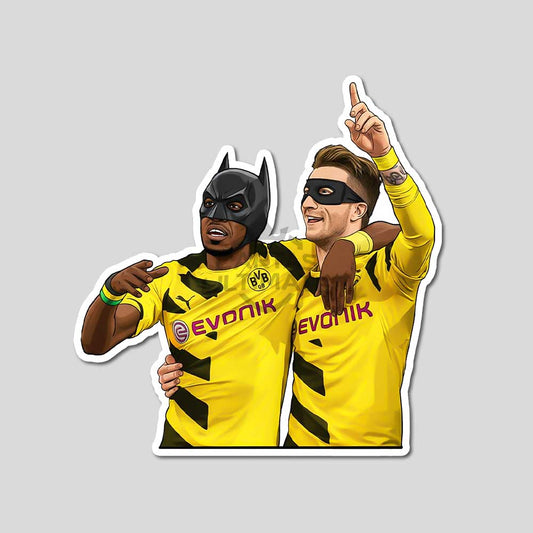 Sticker Aubameyang y Reus
