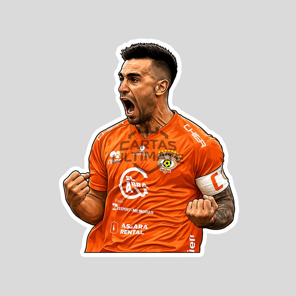 Sticker Gustavo Gotti (Cobreloa)