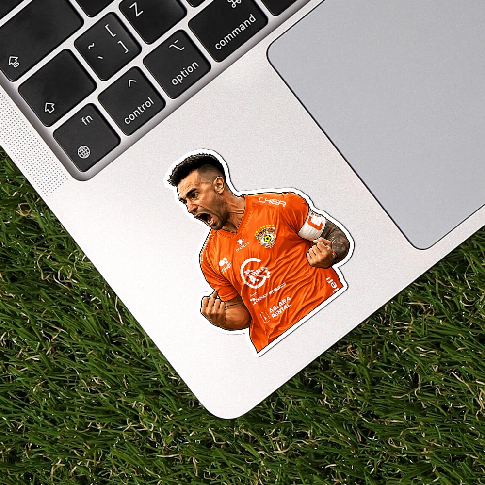 Sticker Gustavo Gotti (Cobreloa)