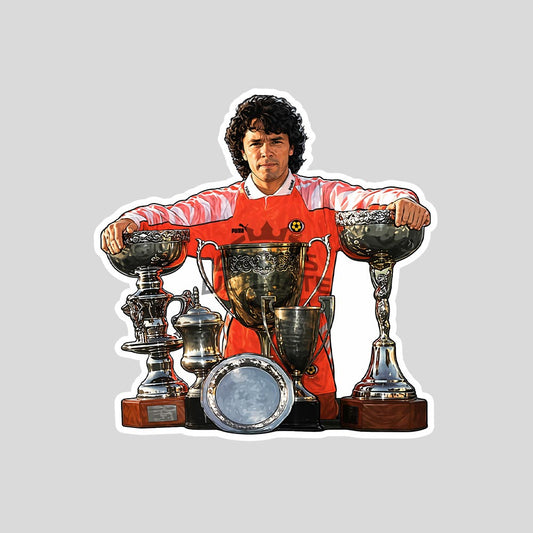 Sticker Héctor Puebla Trofeos (Cobreloa)