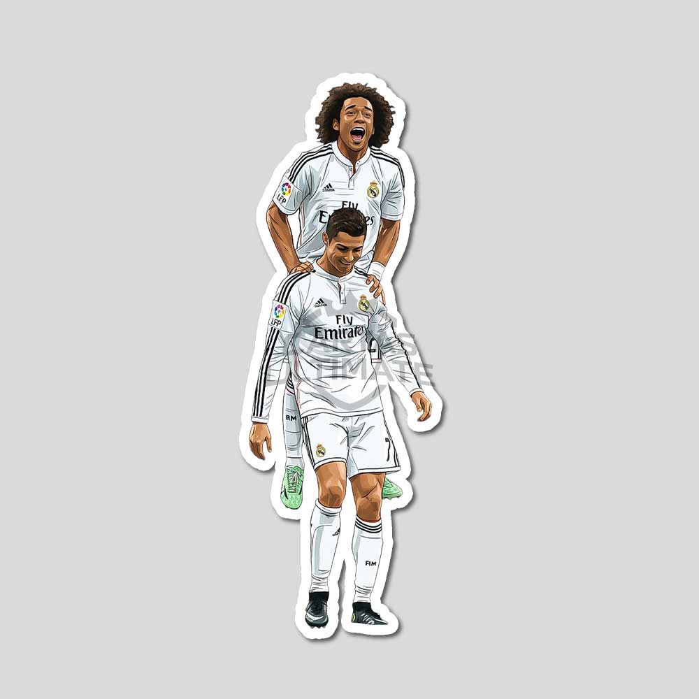 Sticker Cristiano y Marcelo