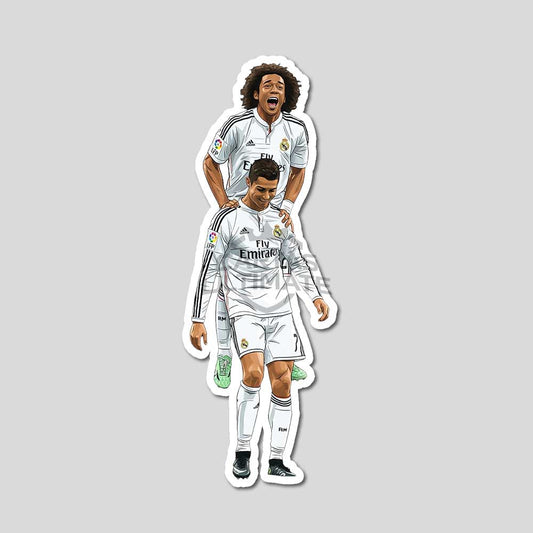 Sticker Cristiano y Marcelo