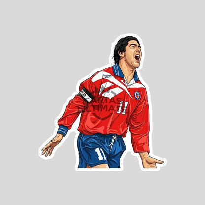 Sticker Marcelo Salas (Chile)