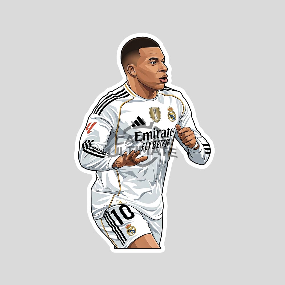 Sticker Mbappé (Real Madrid)