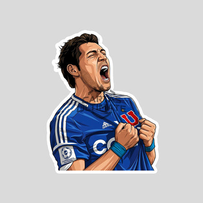 Sticker Pepe Rojas (U. de Chile)