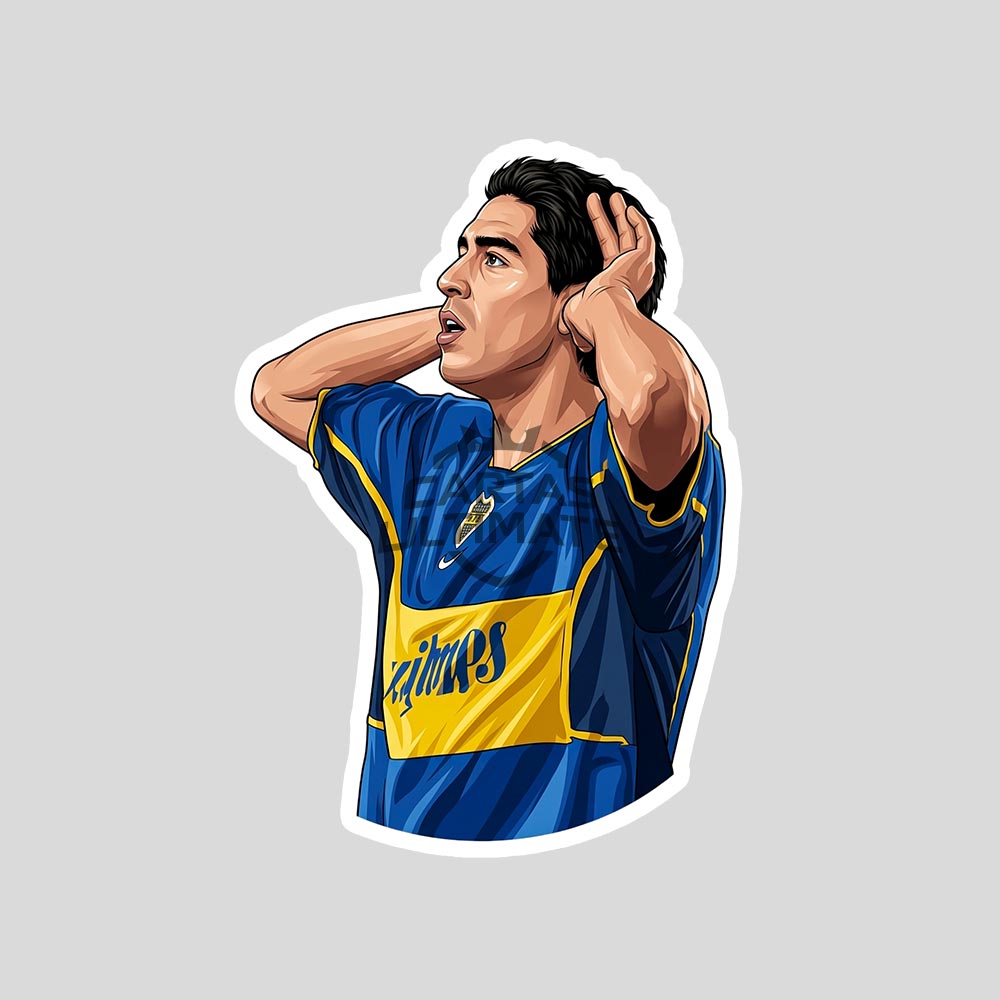 Sticker Riquelme (Boca Jrs)
