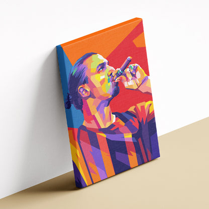 Cuadro en tela PVC - Zlatan Ibrahimovic